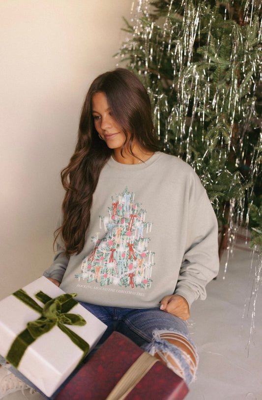 BOW CHRISTMAS CREWNECK