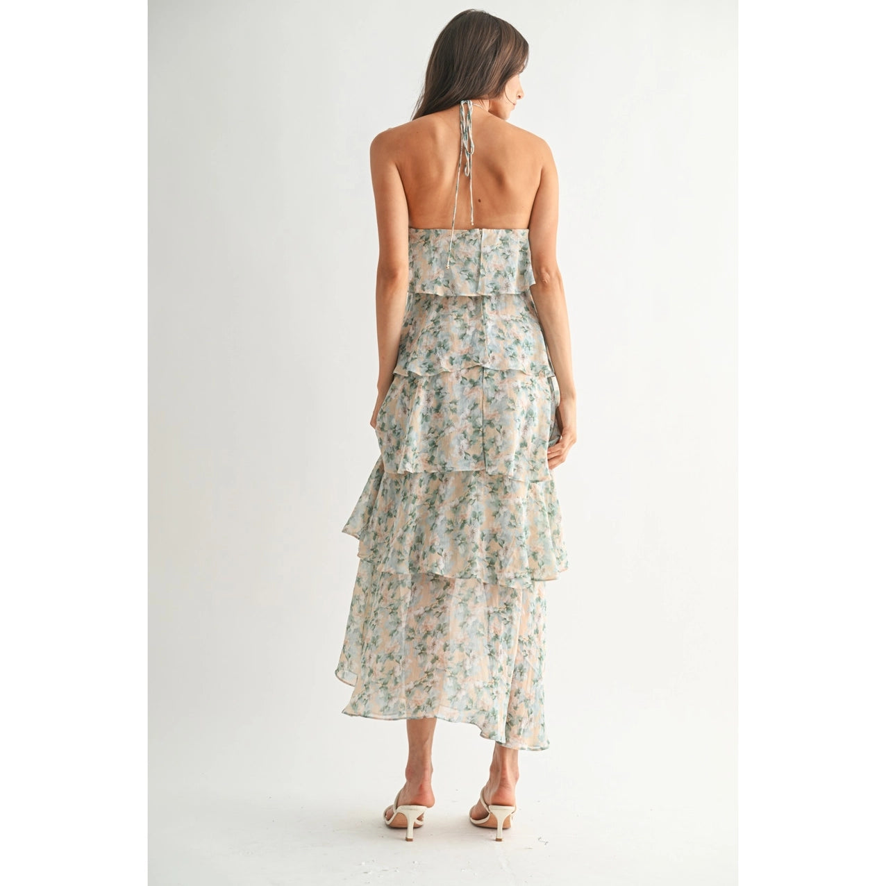 Birdie Ruffle Maxi Dress