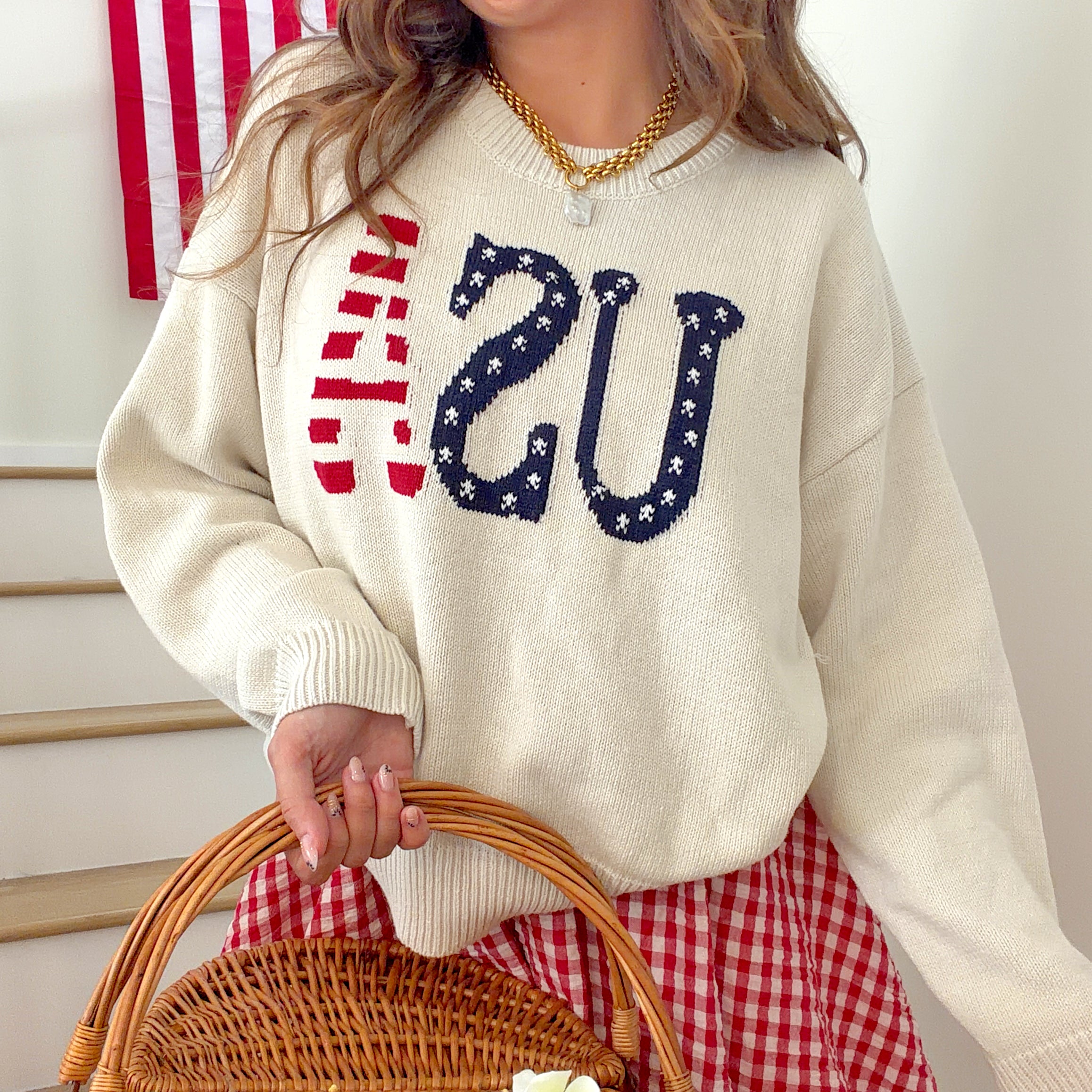 USA Beach Knit