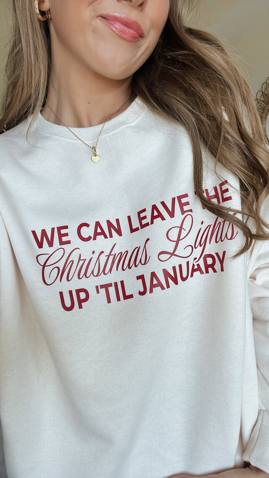 TSWIFT CHRISTMAS CREWNECK