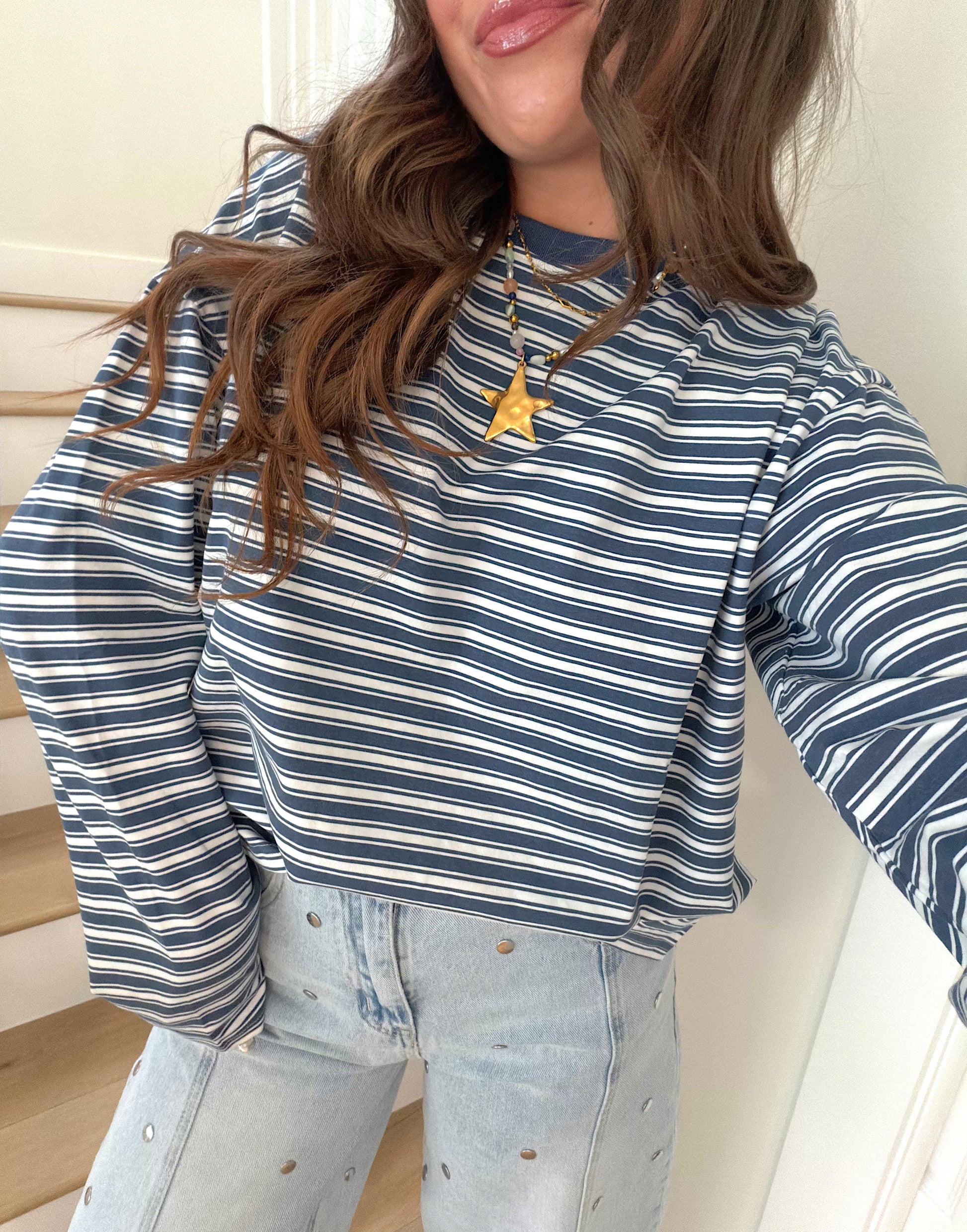 Salt Air Stripe Top