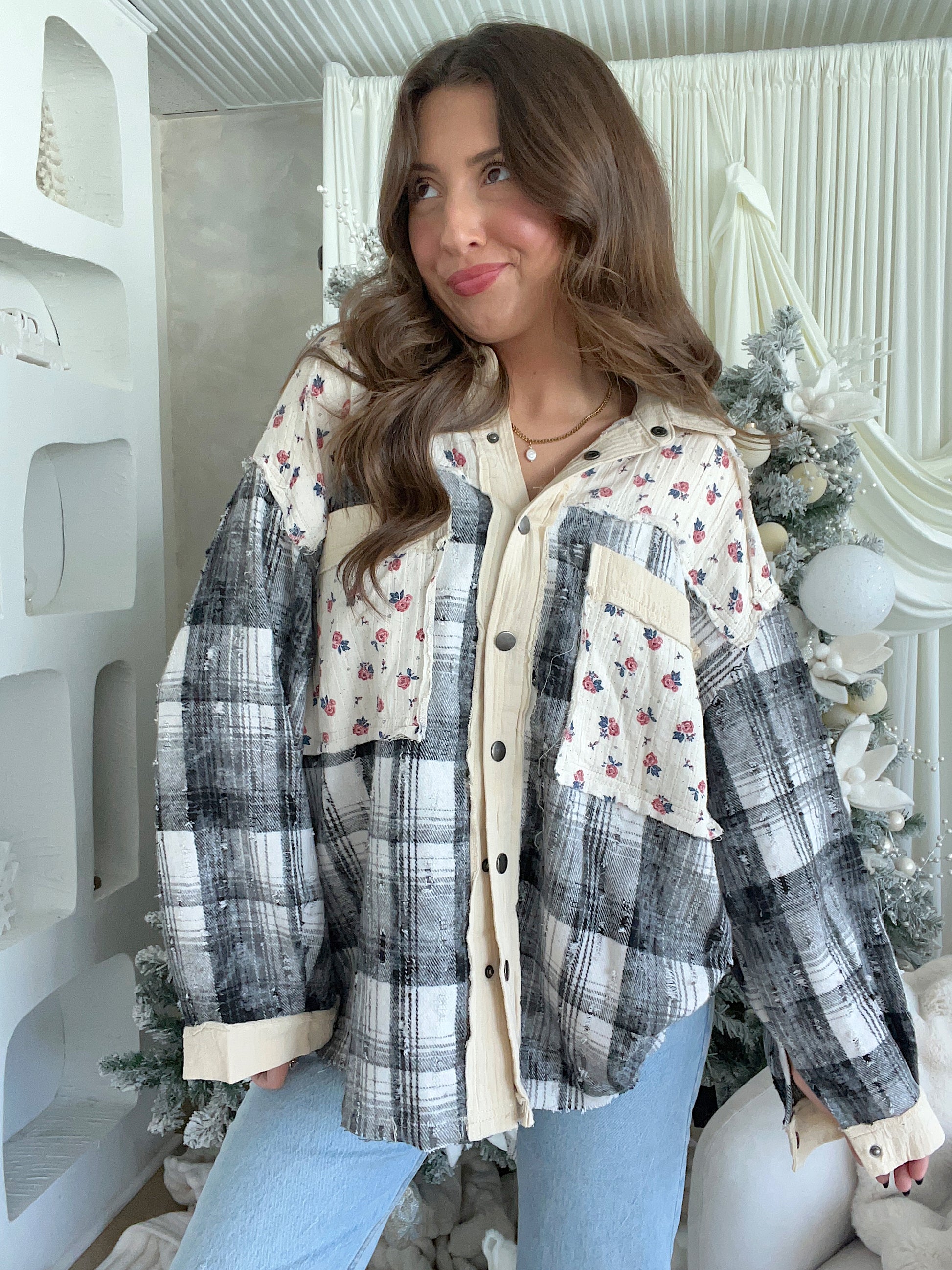 I'll Be Home Flannel - Oat