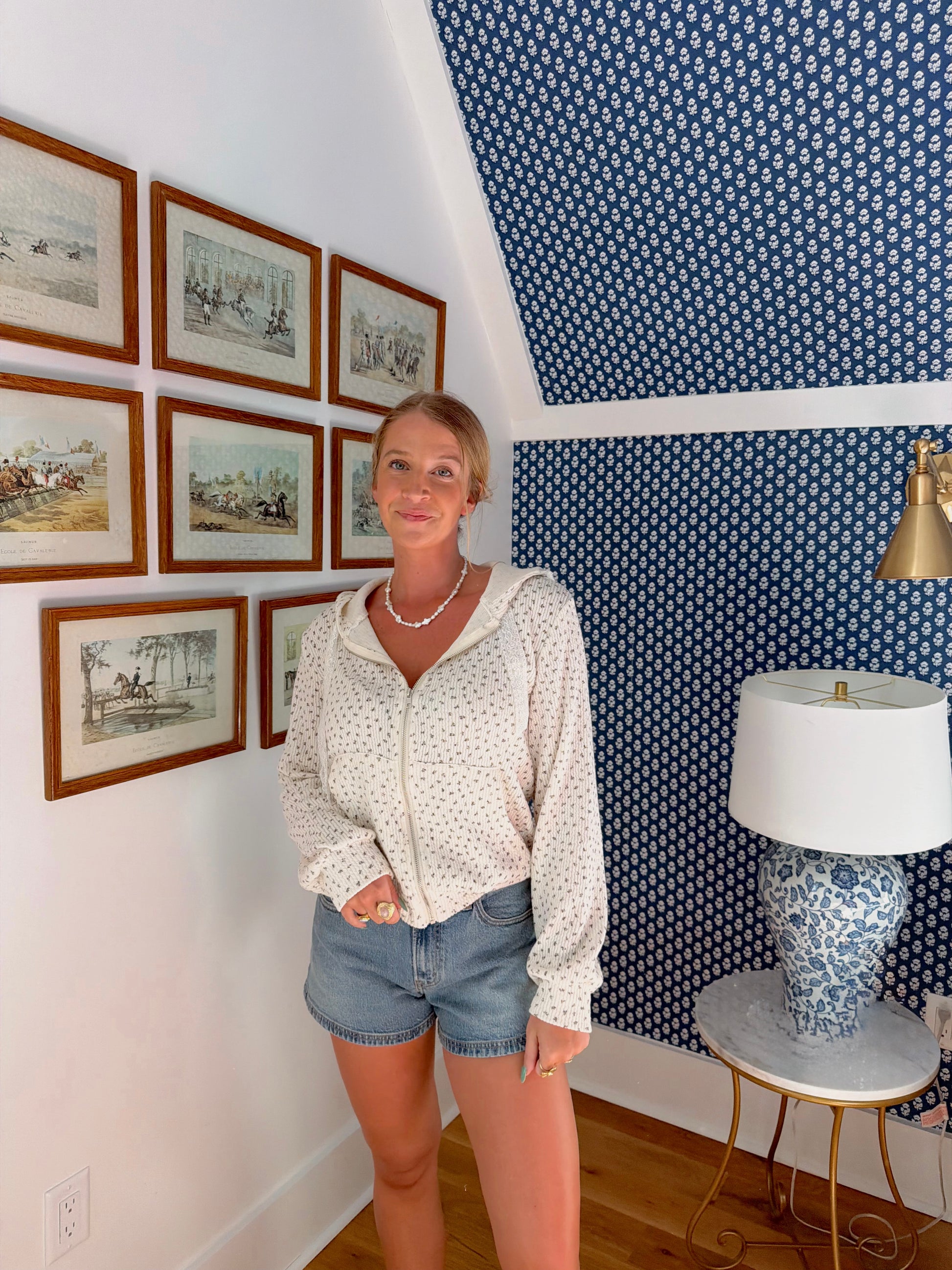 Delora Floral Lounge Hoodie