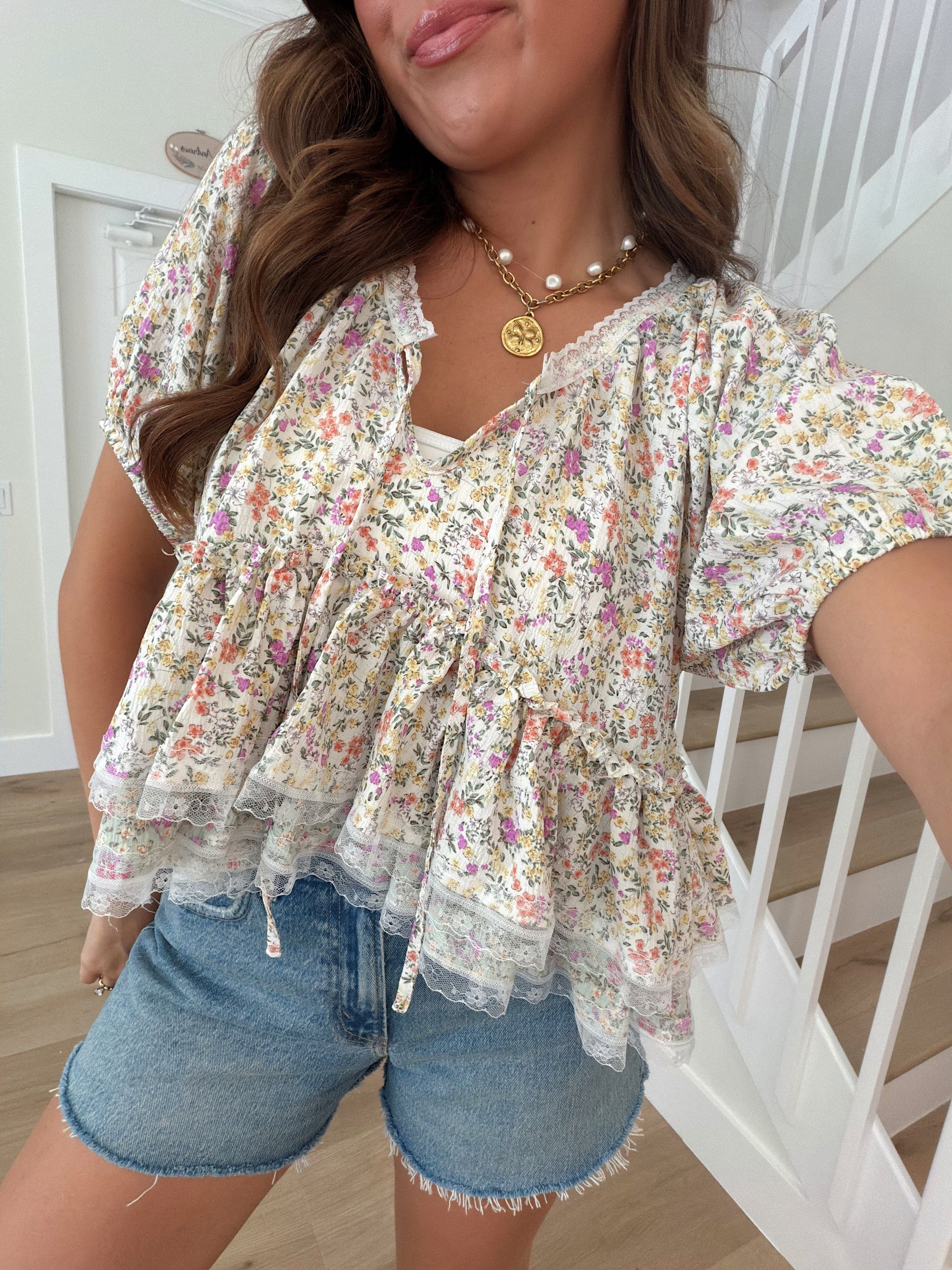 Vienna Floral Blouse