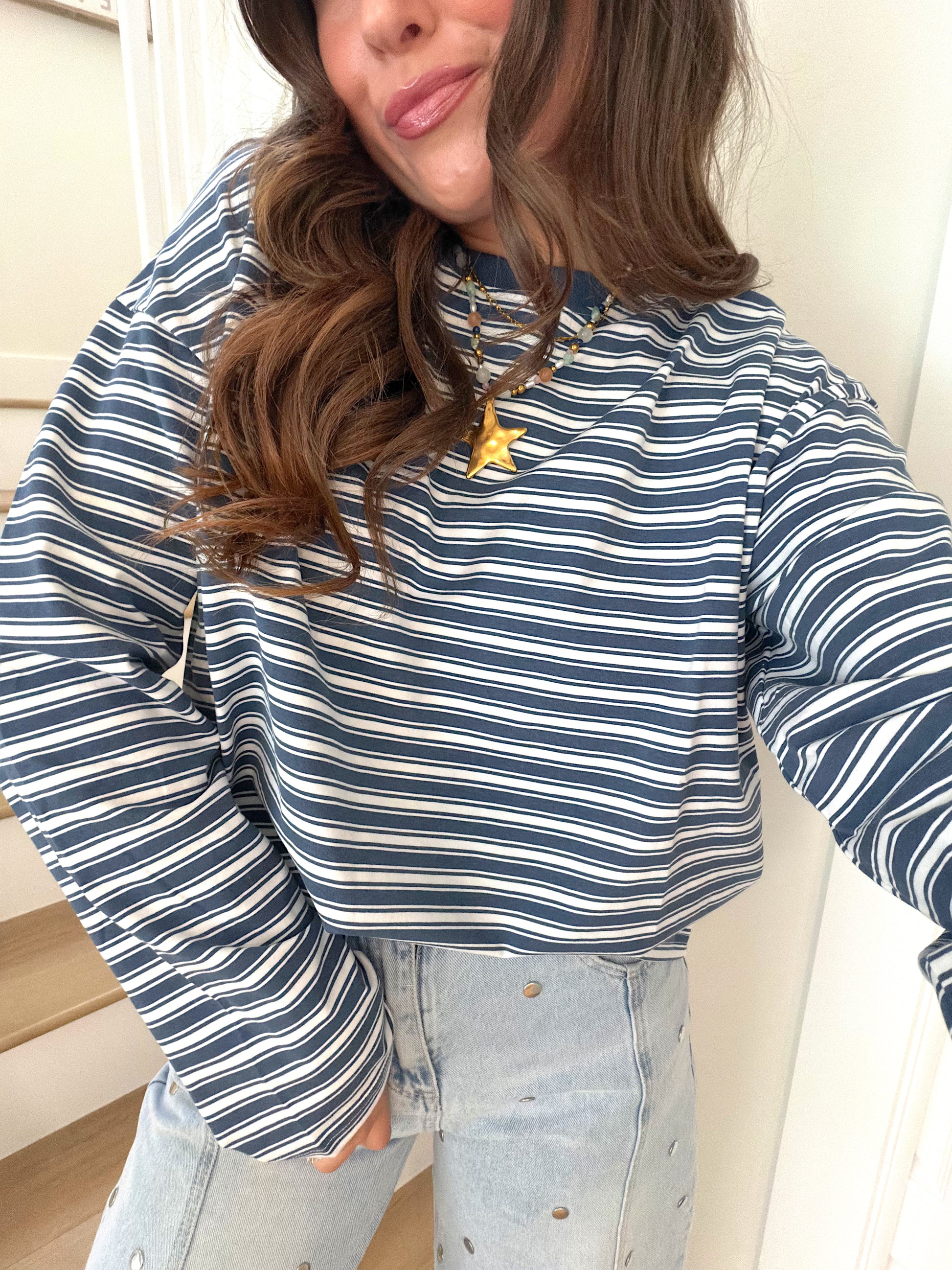Salt Air Stripe Top