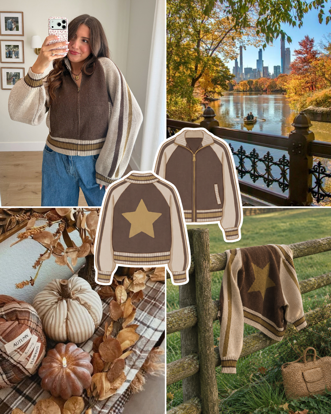 Stargaze Zip-Up Cardi
