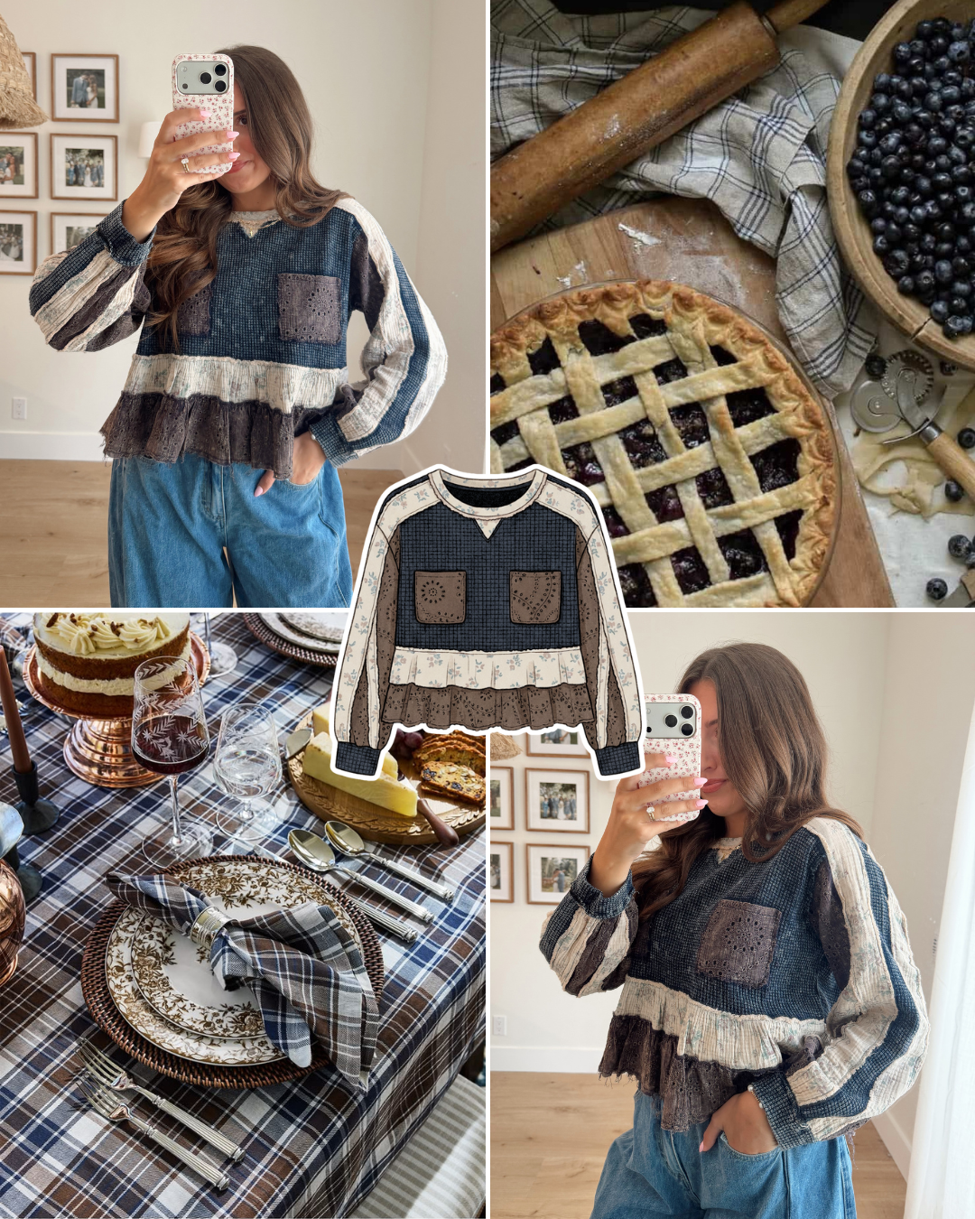 Vintage Charm Blouse