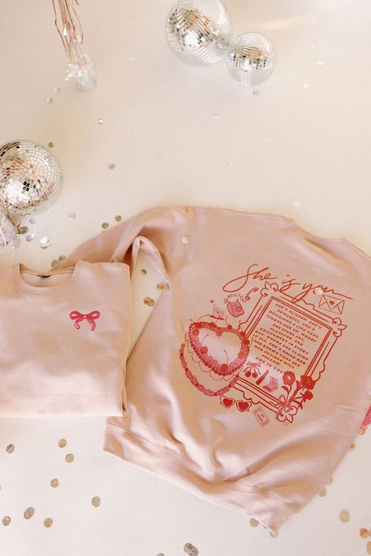 'SHE IS YOU' CREWNECK