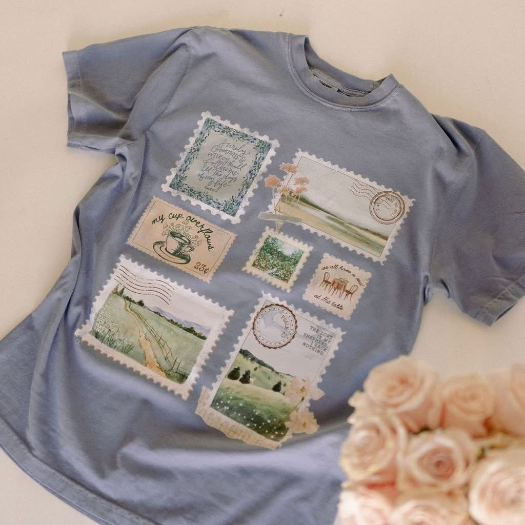 Psalm 23 Stamp Graphic