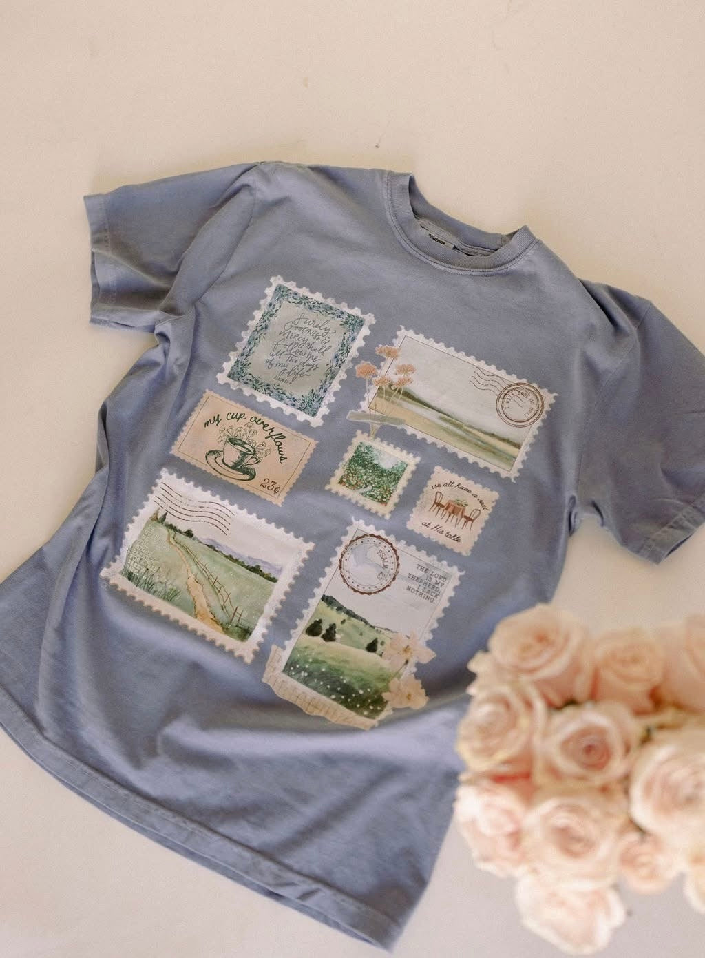 Psalm 23 Stamp Graphic