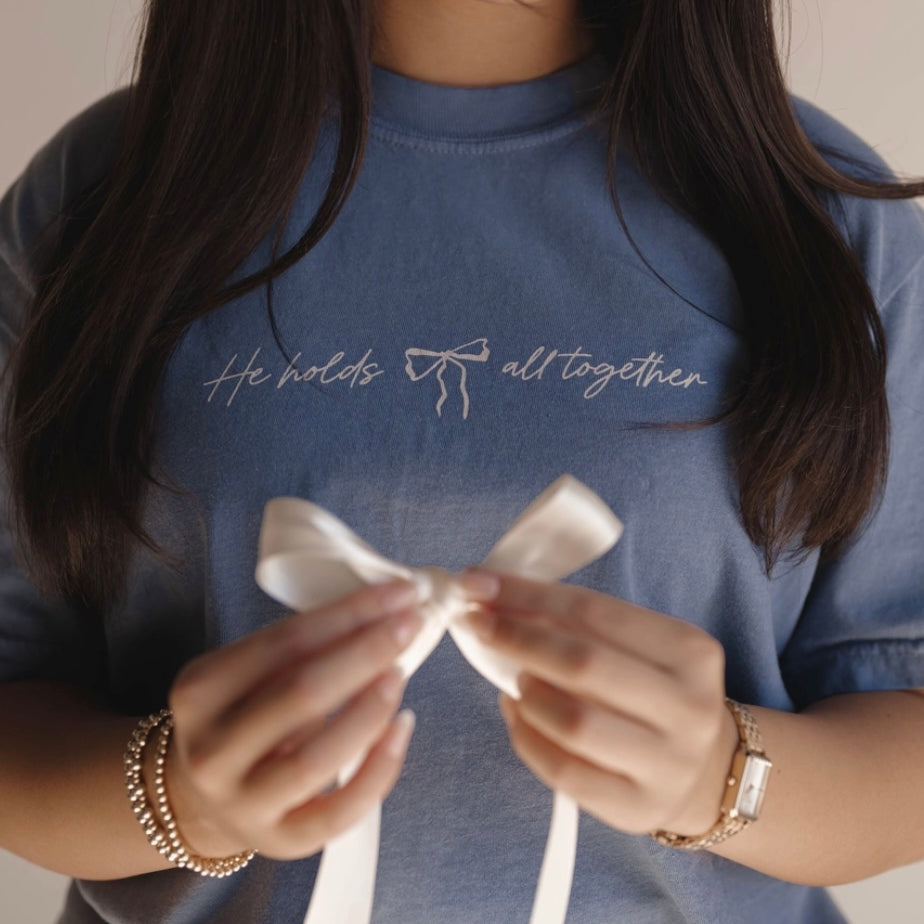 'He Holds It All Together' Graphic