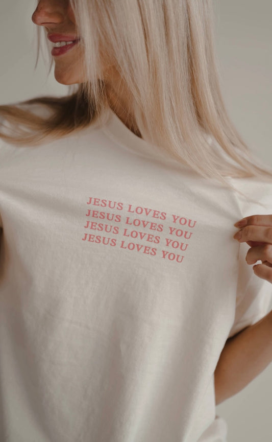 'JESUS LOVES YOU' GRAPHIC