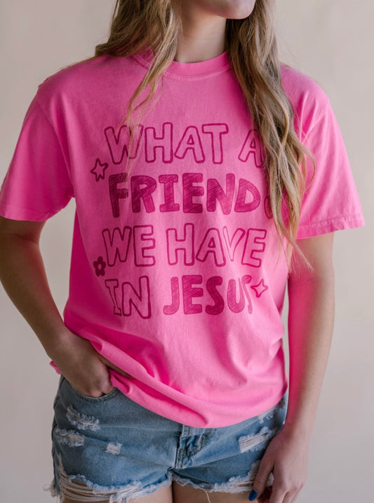 'WHAT A FRIEND' GRAPHIC
