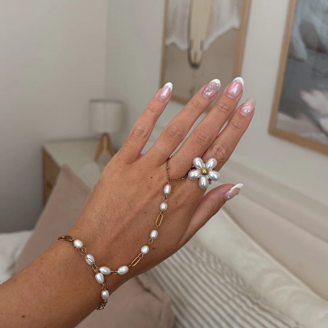 Pearl Hand Chain