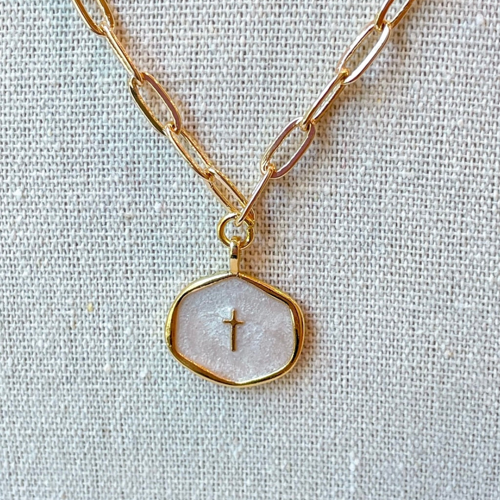 Johanna Cross Necklace