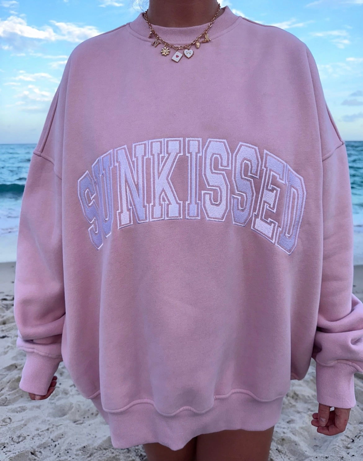 Mauve Sunkissed Crew