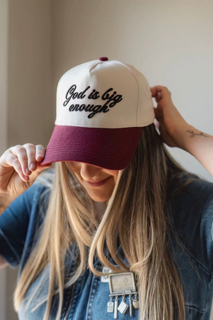 'God Is Big Enough' Hat
