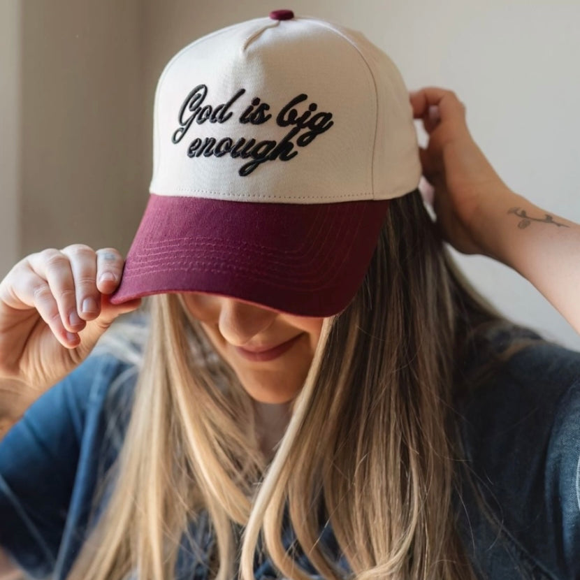 'God Is Big Enough' Hat