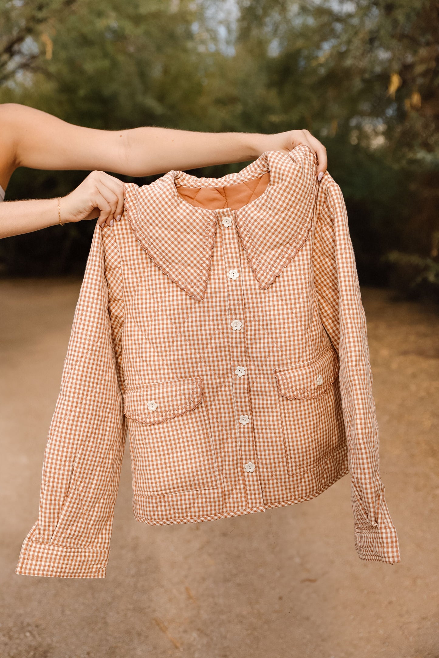 CECILIA GINGHAM JACKET