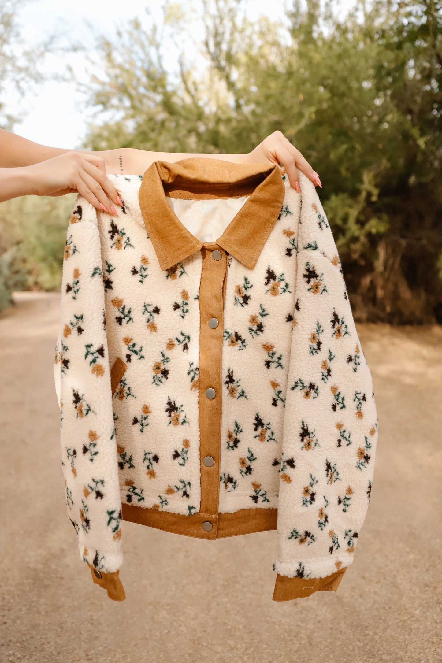MARIGOLD SHERPA JACKET