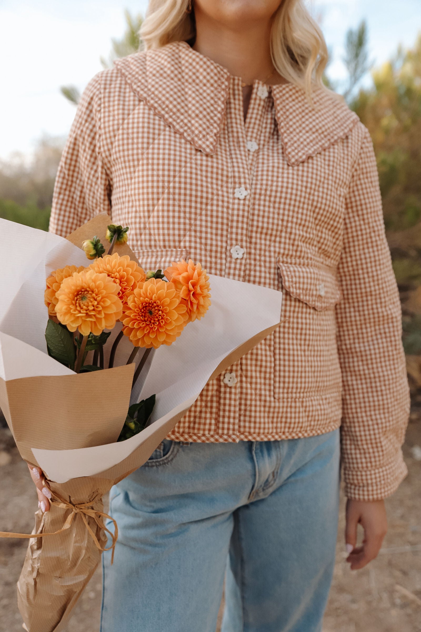 Cecilia Gingham Jacket