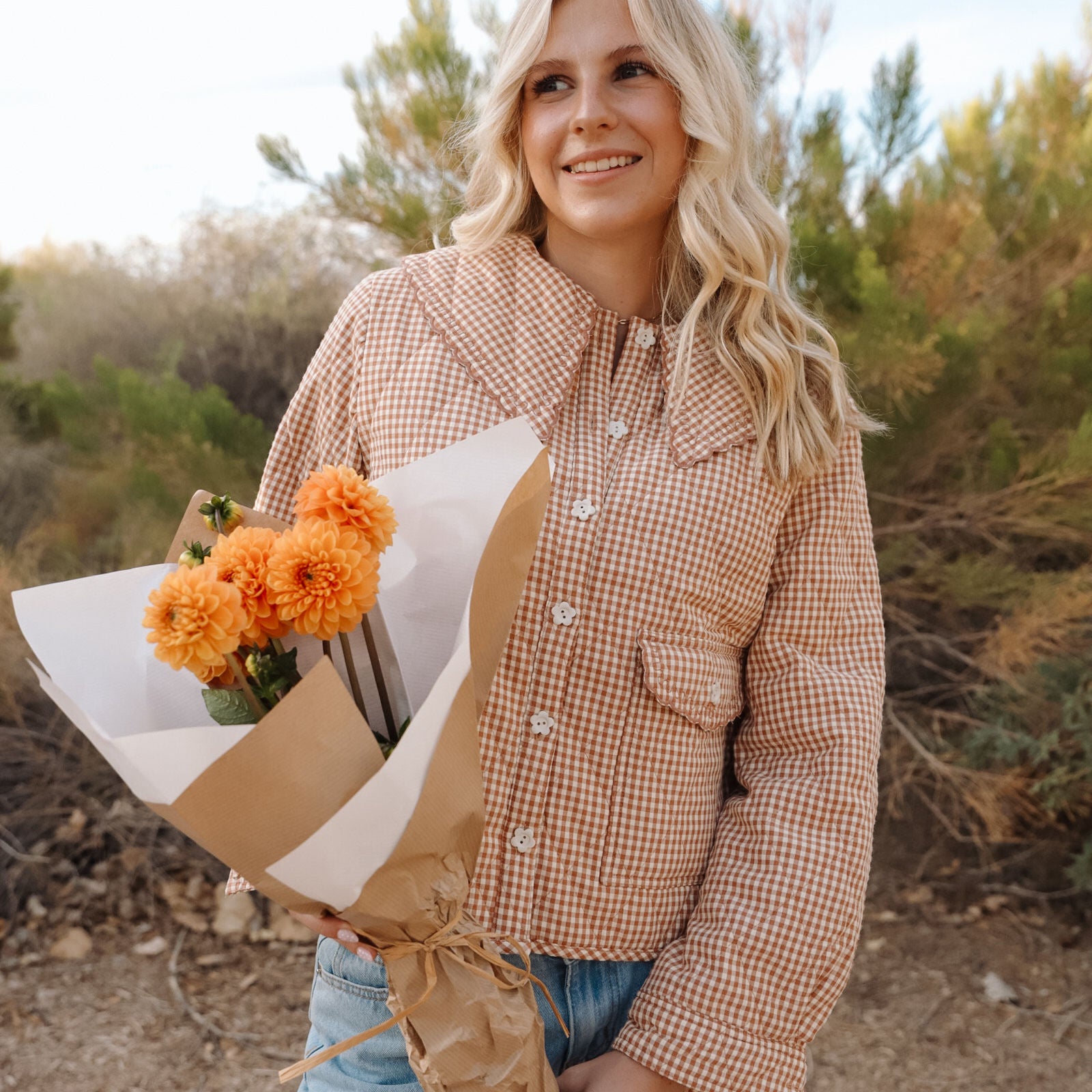 Cecilia Gingham Jacket