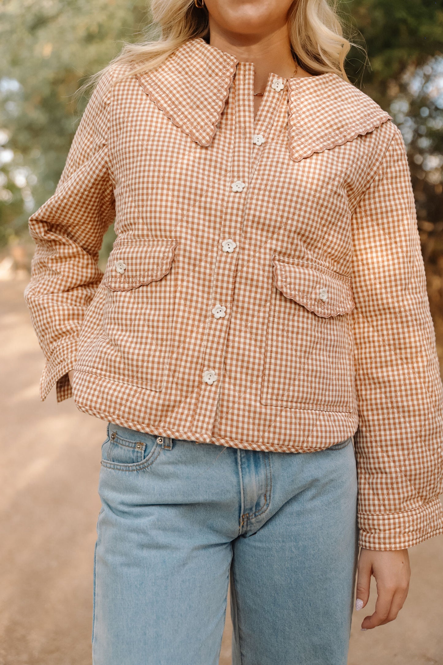 CECILIA GINGHAM JACKET