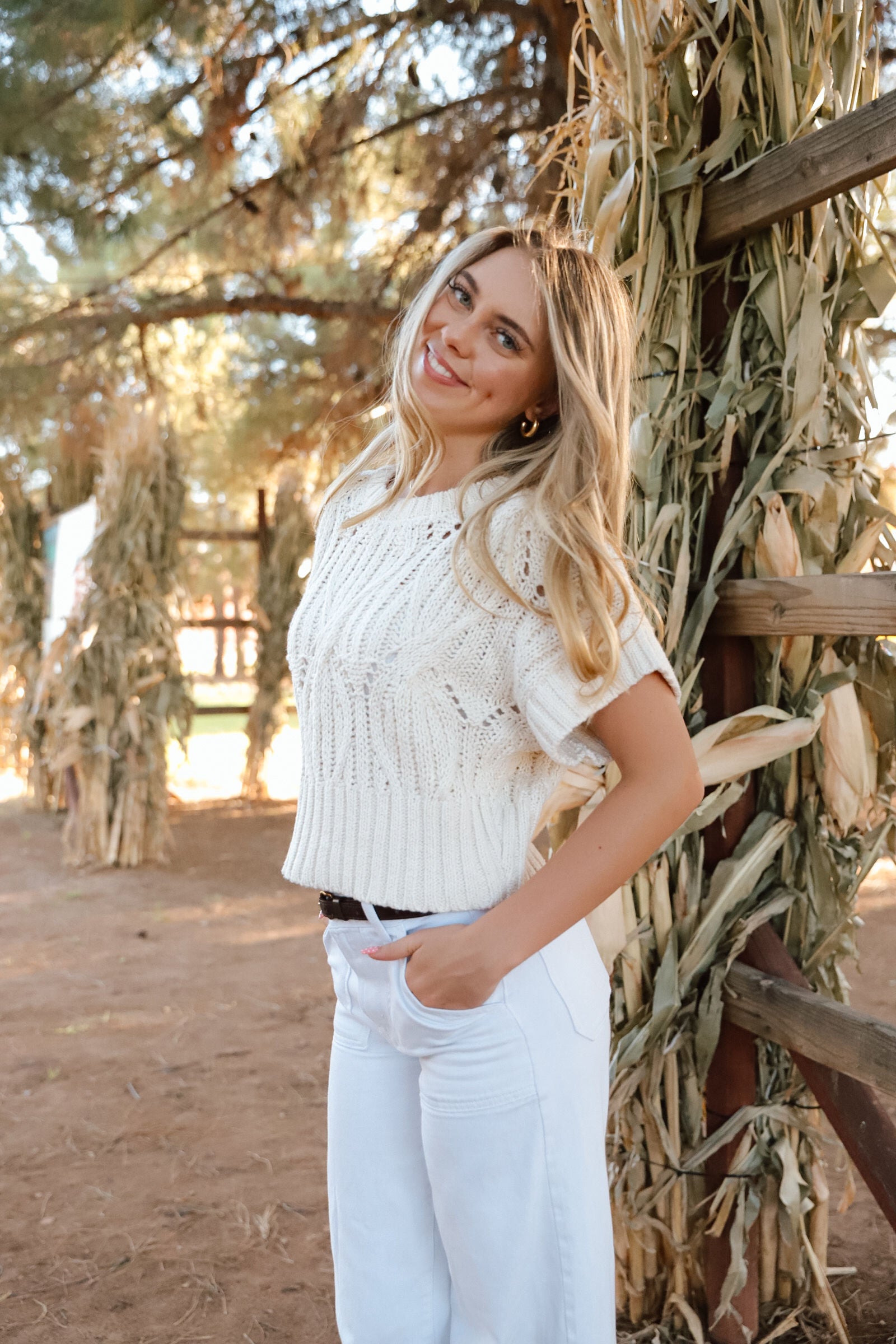 Scarlett Sweater - Cream