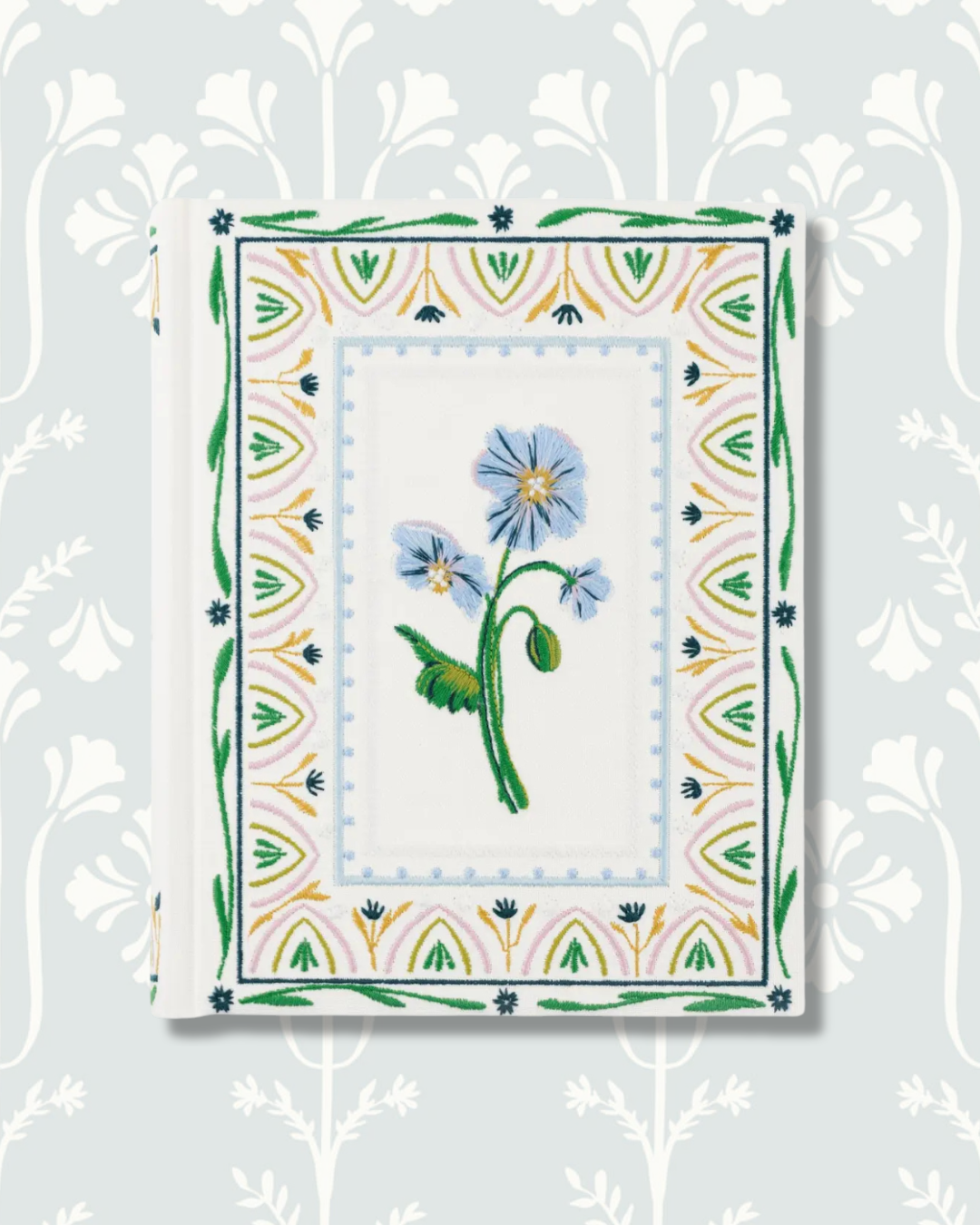 NLT Notetaking Bible - Wildflower Embroidered
