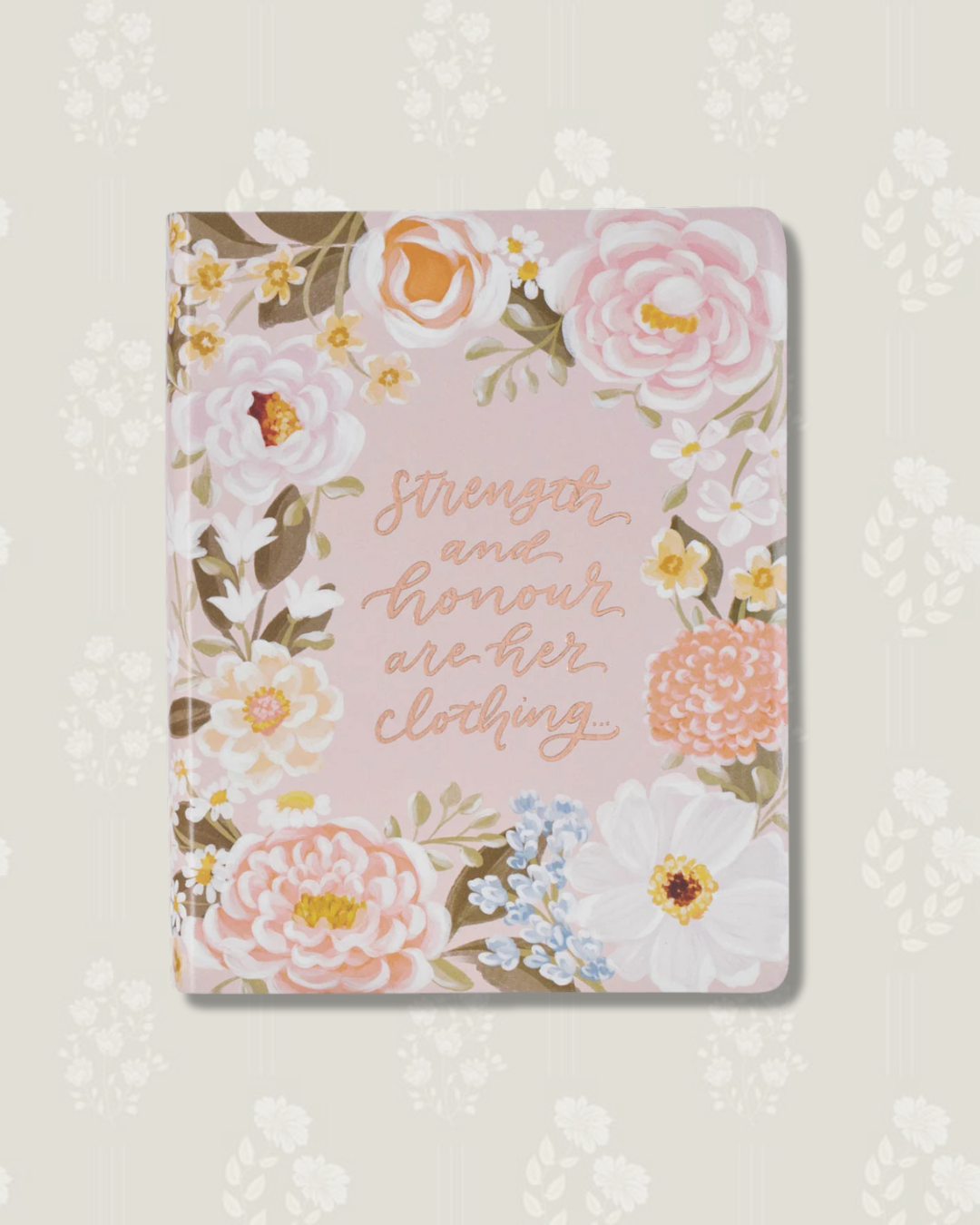 Pink Floral KJV Bible