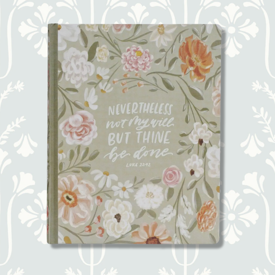 Sage Floral KJV Bible