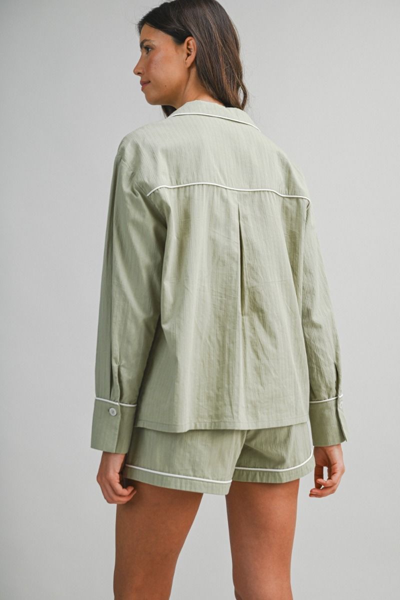 Island Bluff PJs - Olive