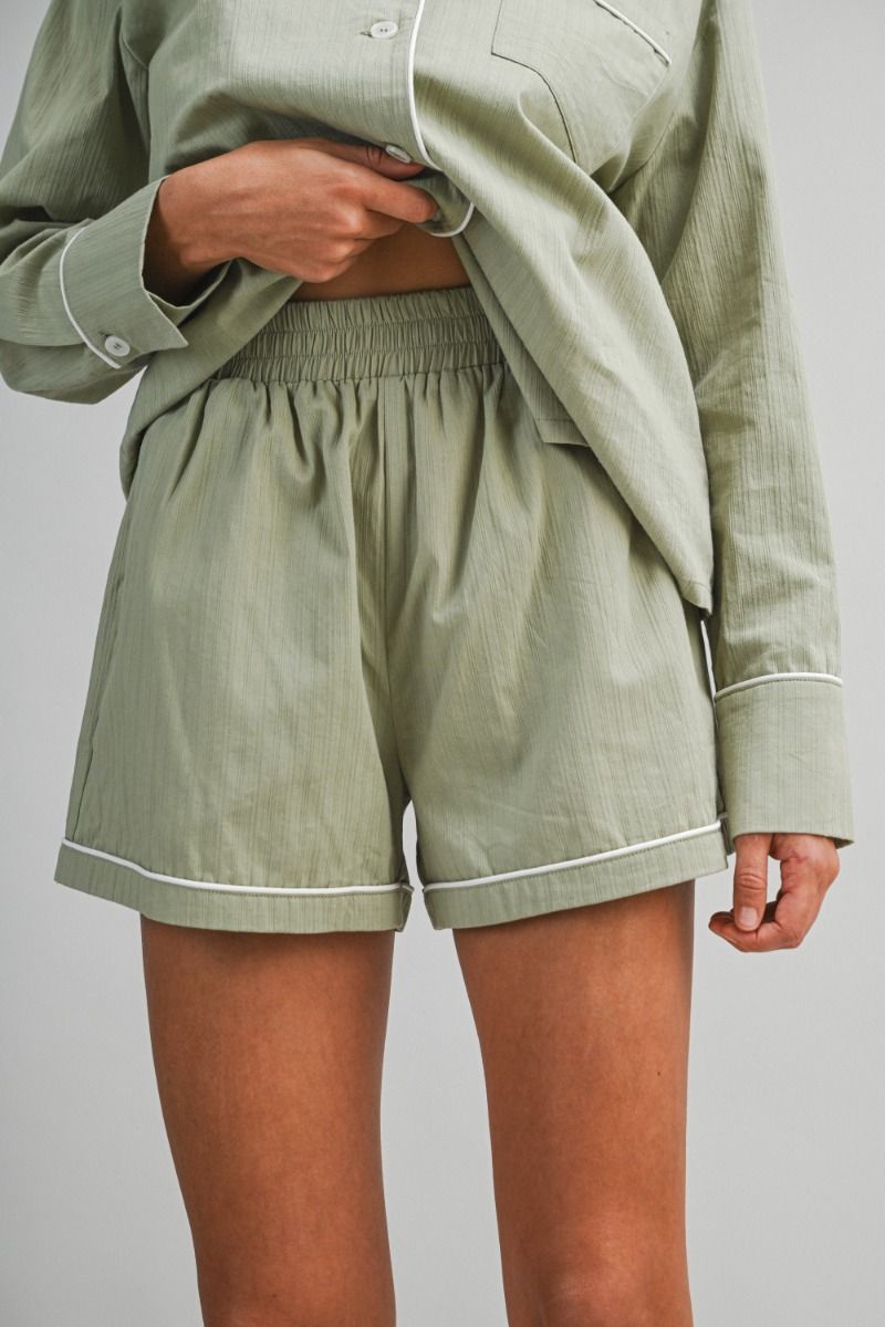Island Bluff PJs - Olive