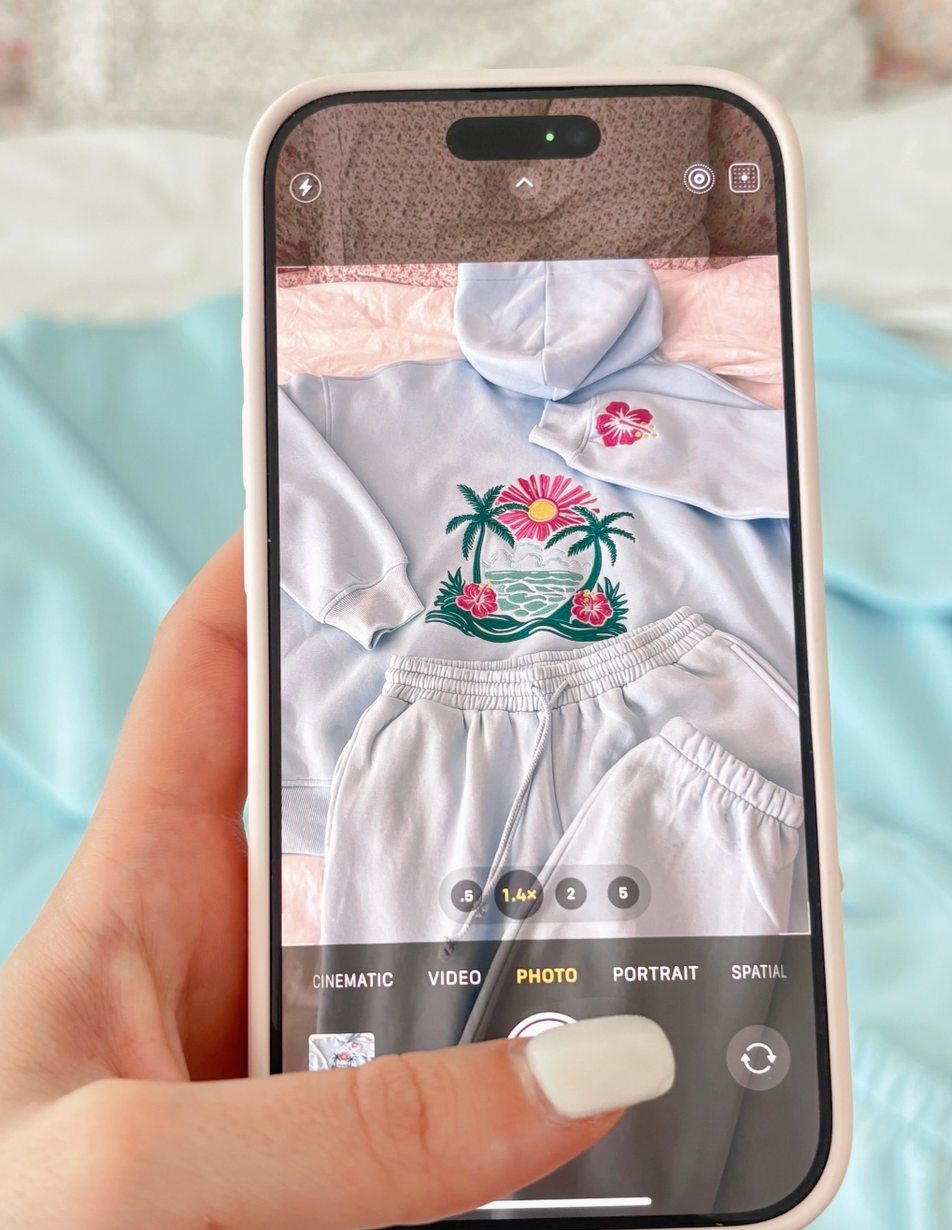 Paradise Point Embroidered Hoodie