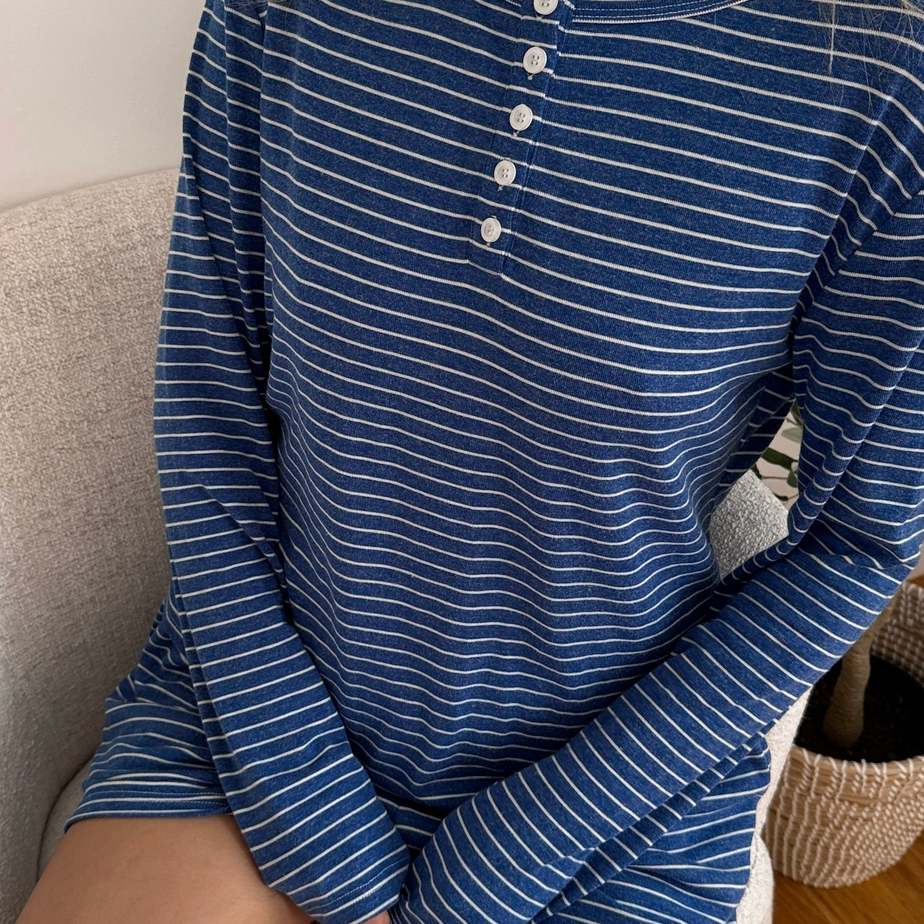 Marina Stripe Lounge Top