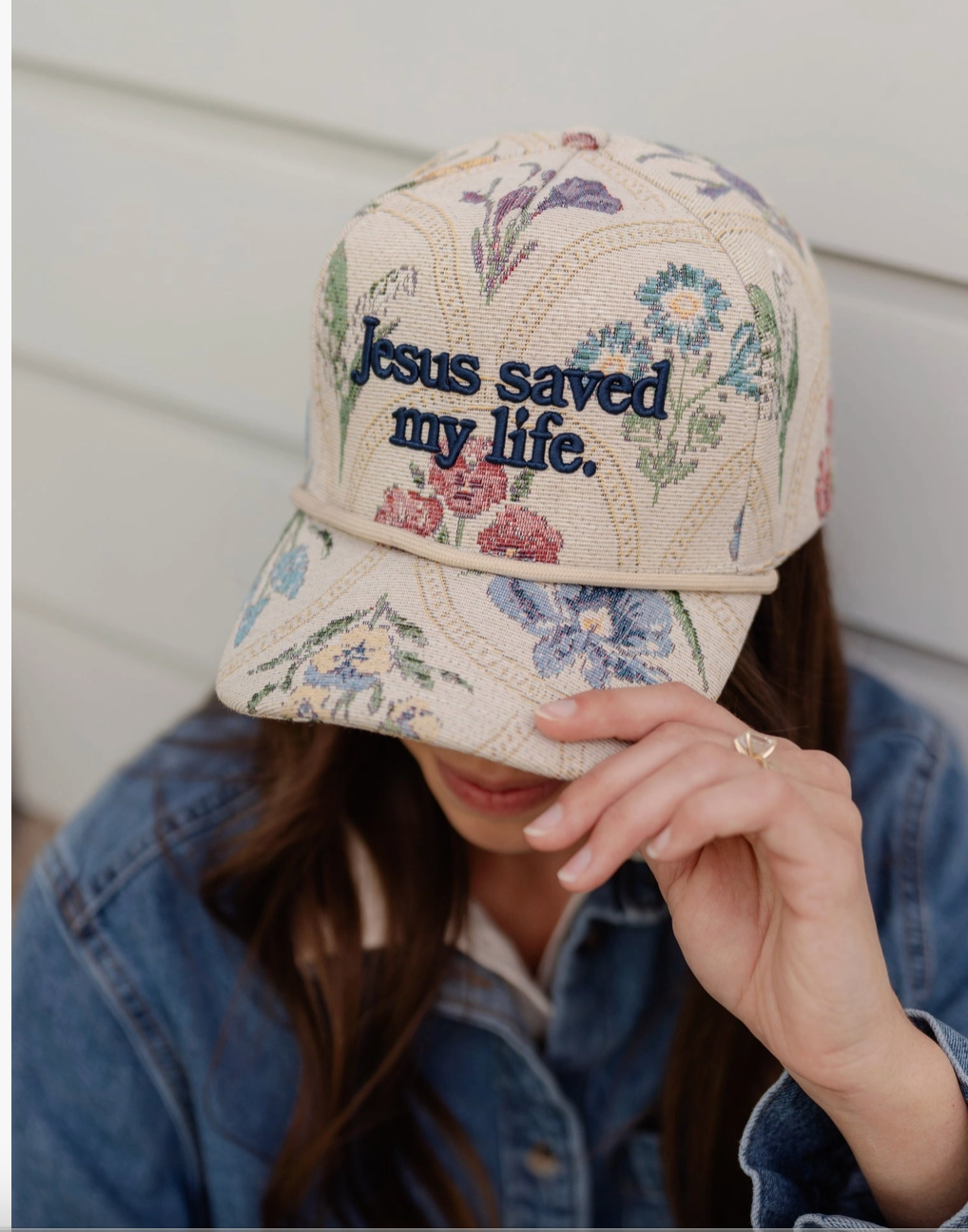 Jesus Saved My Life Hat
