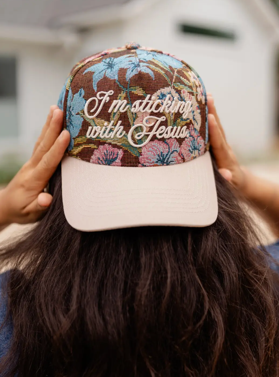 Sticking with Jesus Hat