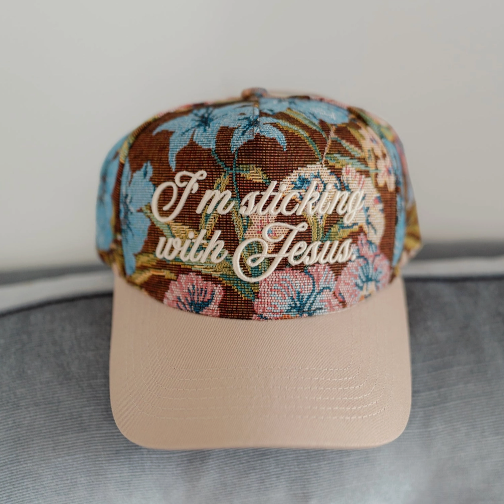 Sticking with Jesus Hat