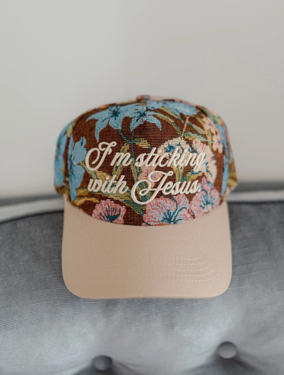 Sticking with Jesus Hat