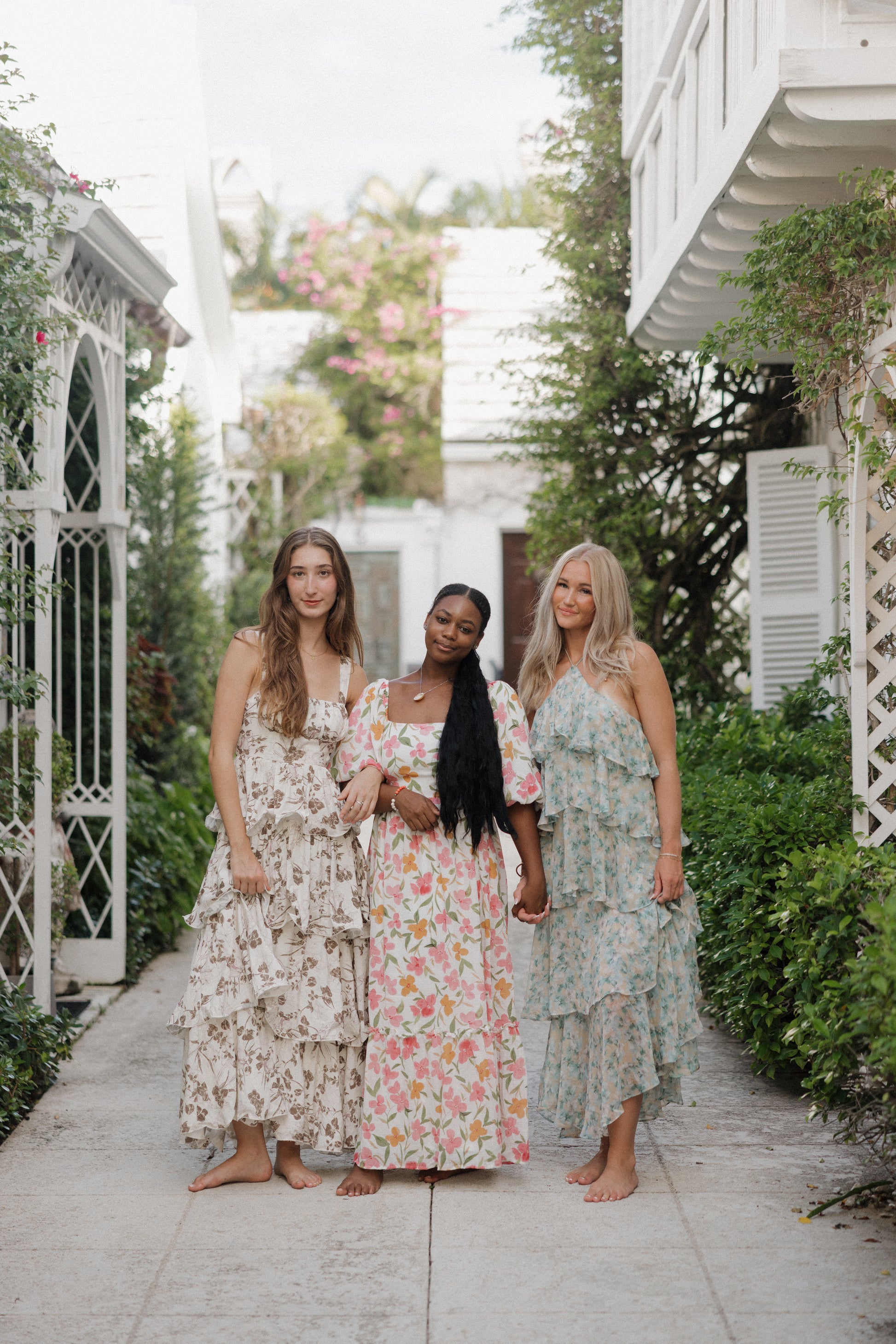 Birdie Ruffle Maxi Dress