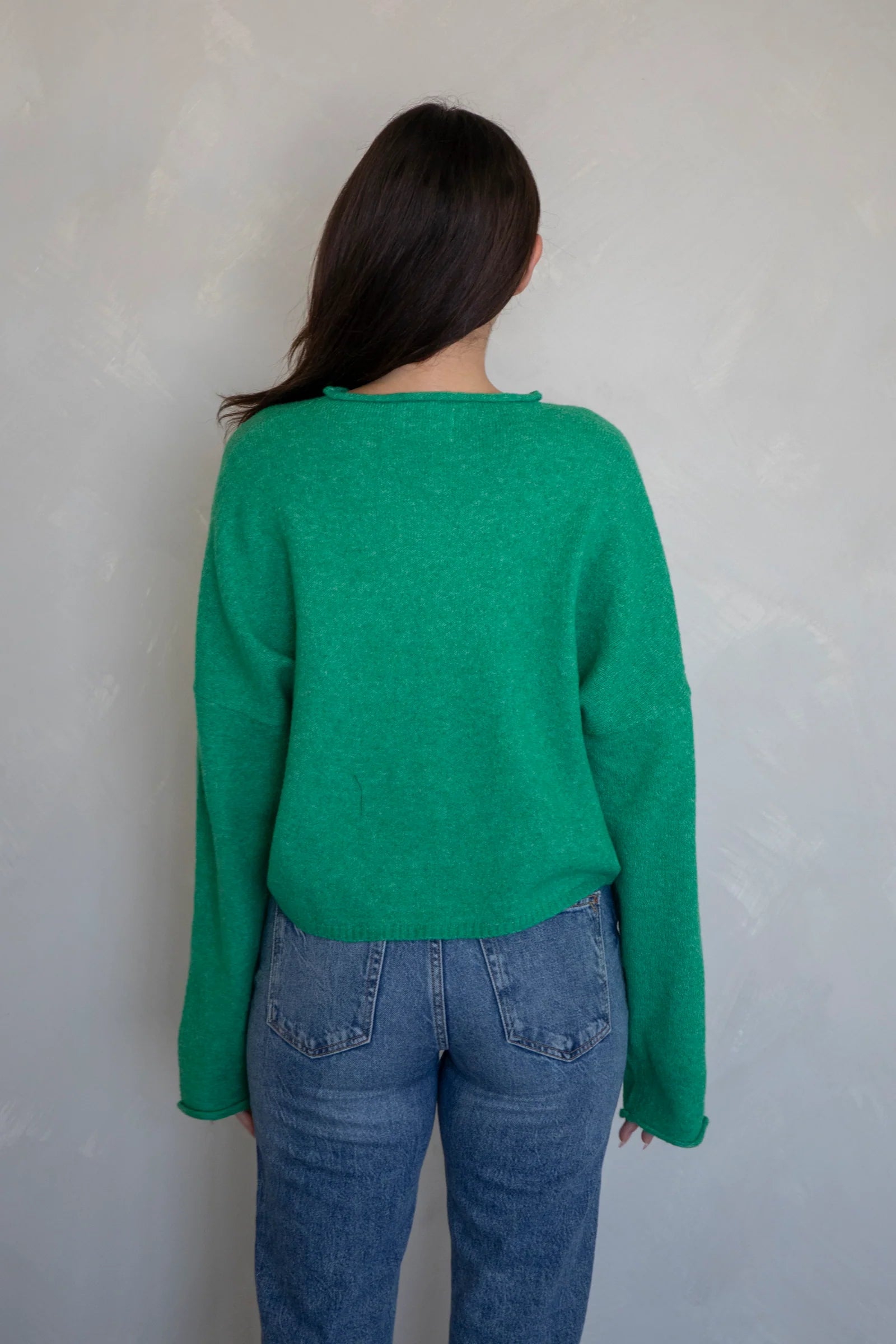 Church Girl Knit - Emerald