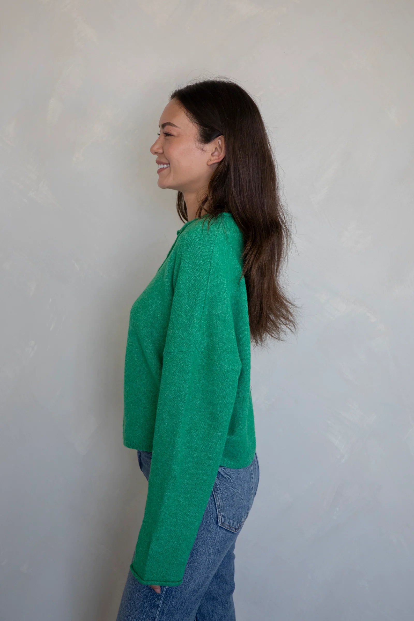 Church Girl Knit - Emerald