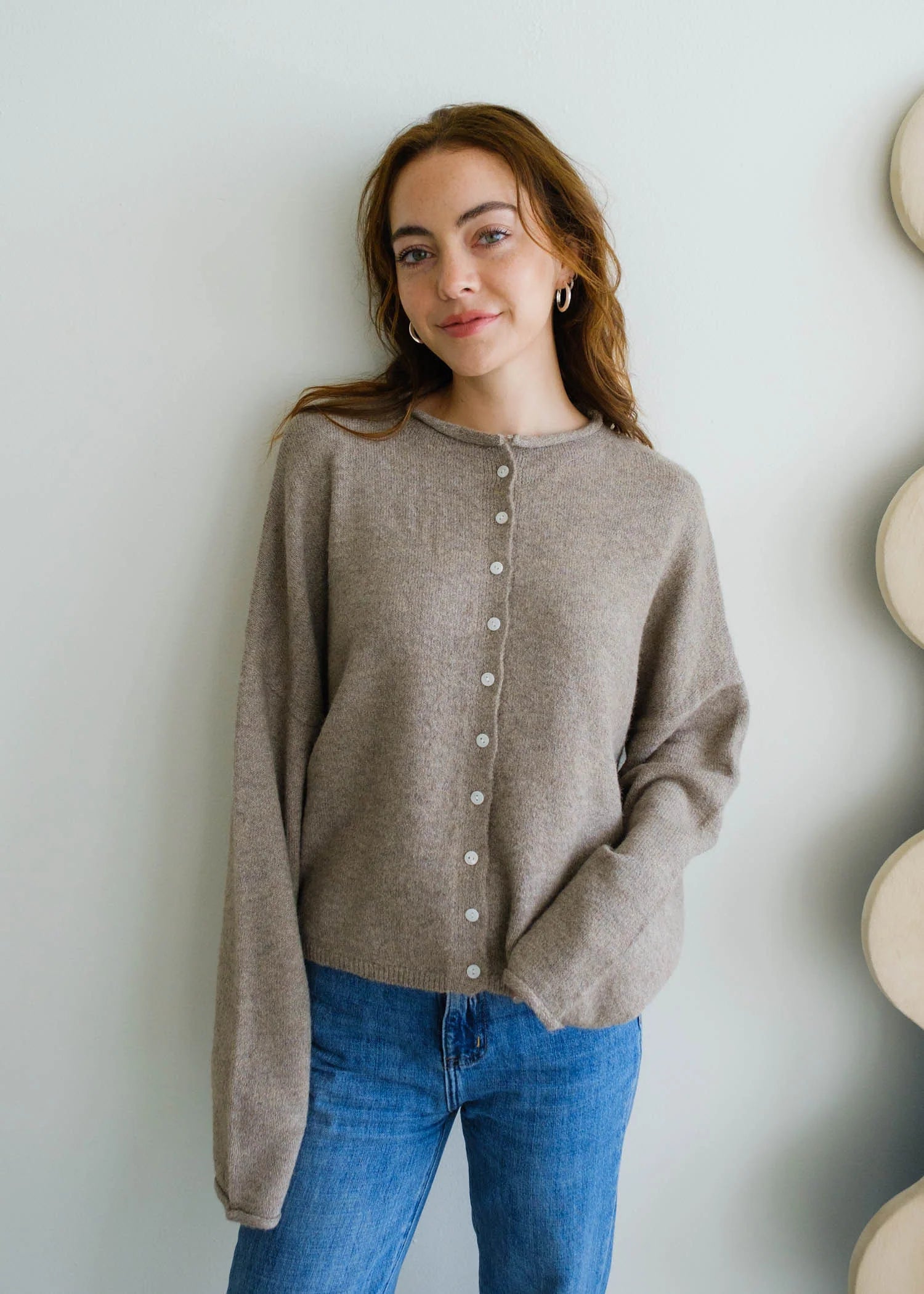 Church Girl Knit - Taupe