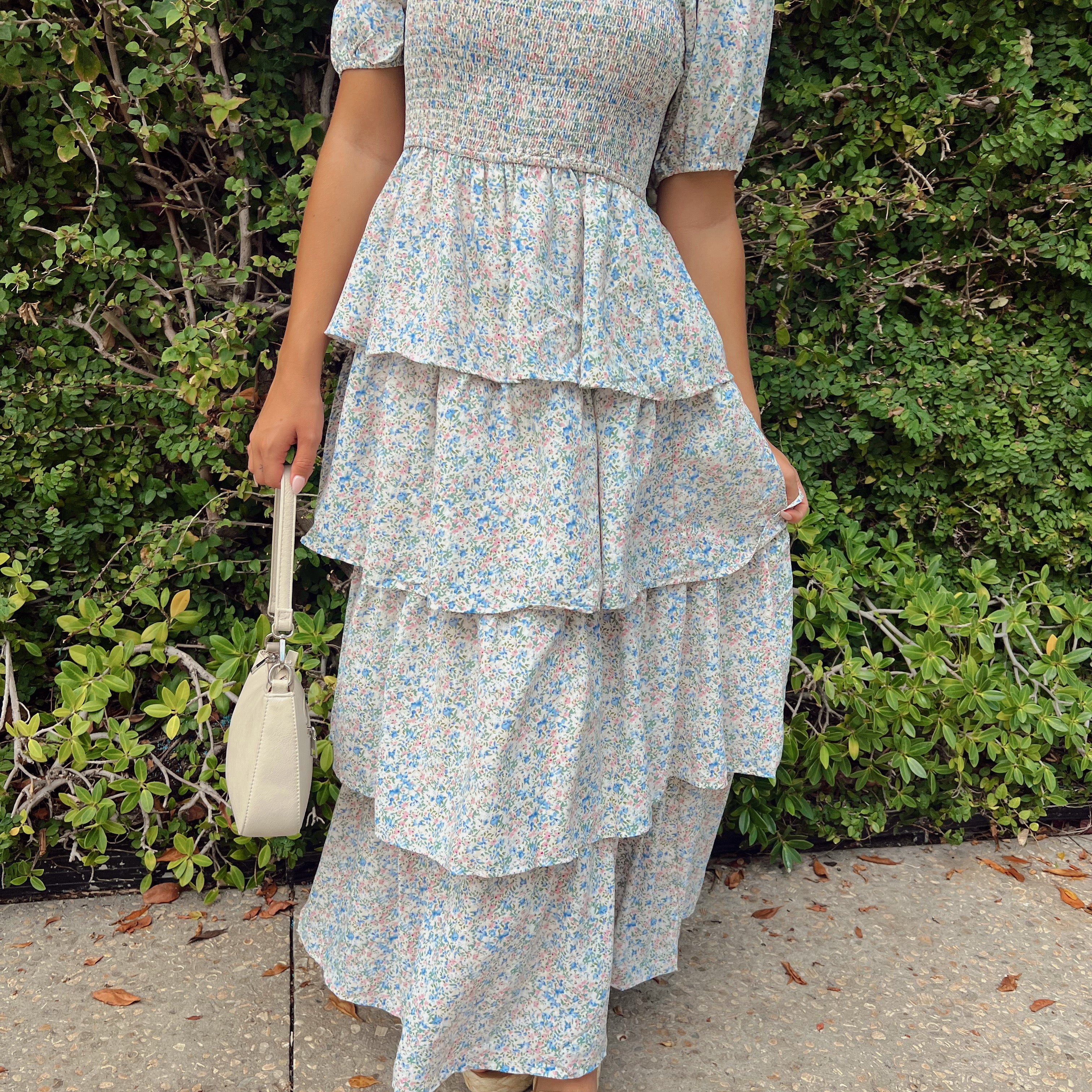 Garden Party Tiered Maxi Dress