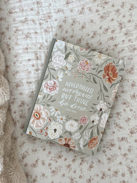 SAGE FLORAL KJV BIBLE