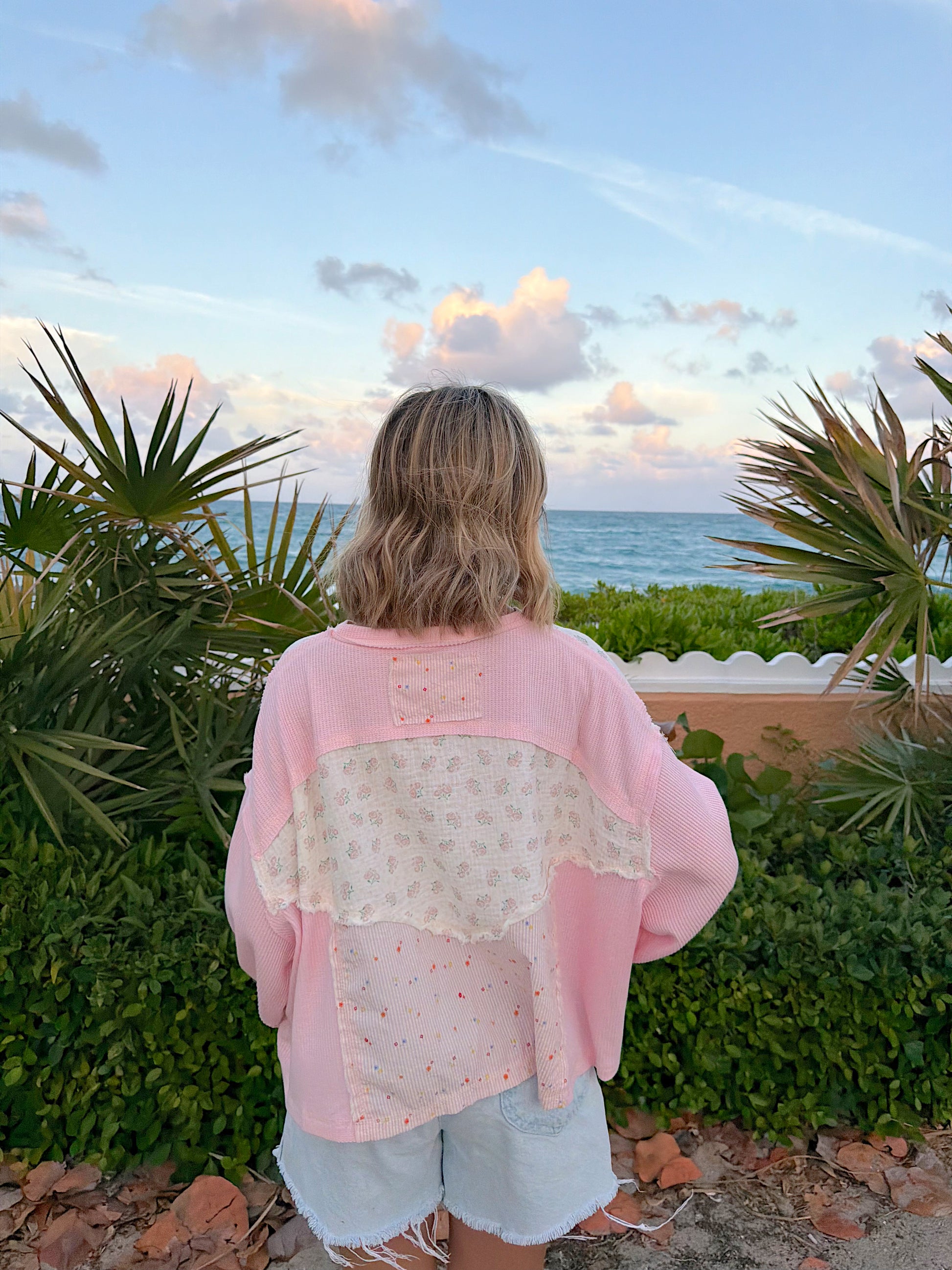 Ellie Patchwork Top