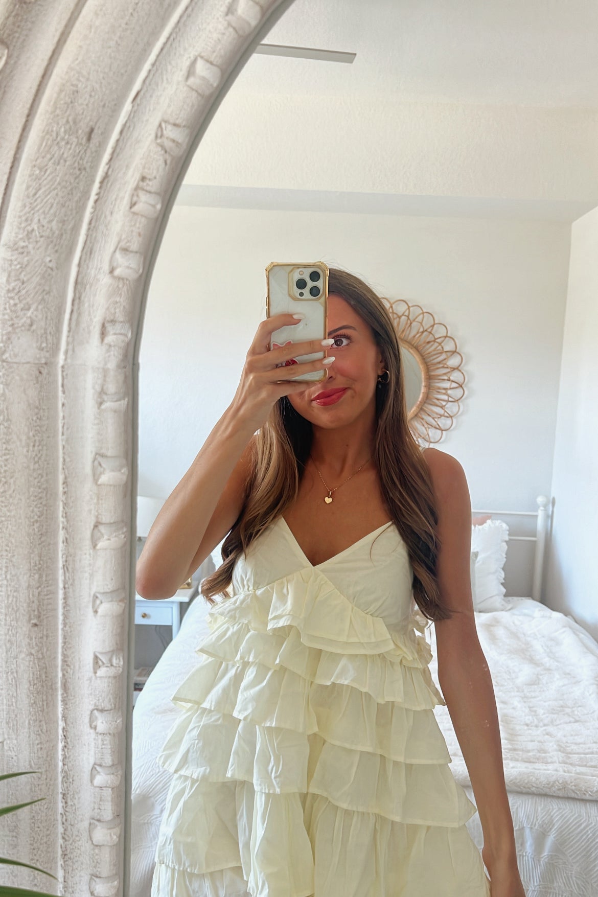 Sweet Lemon Mini Dress