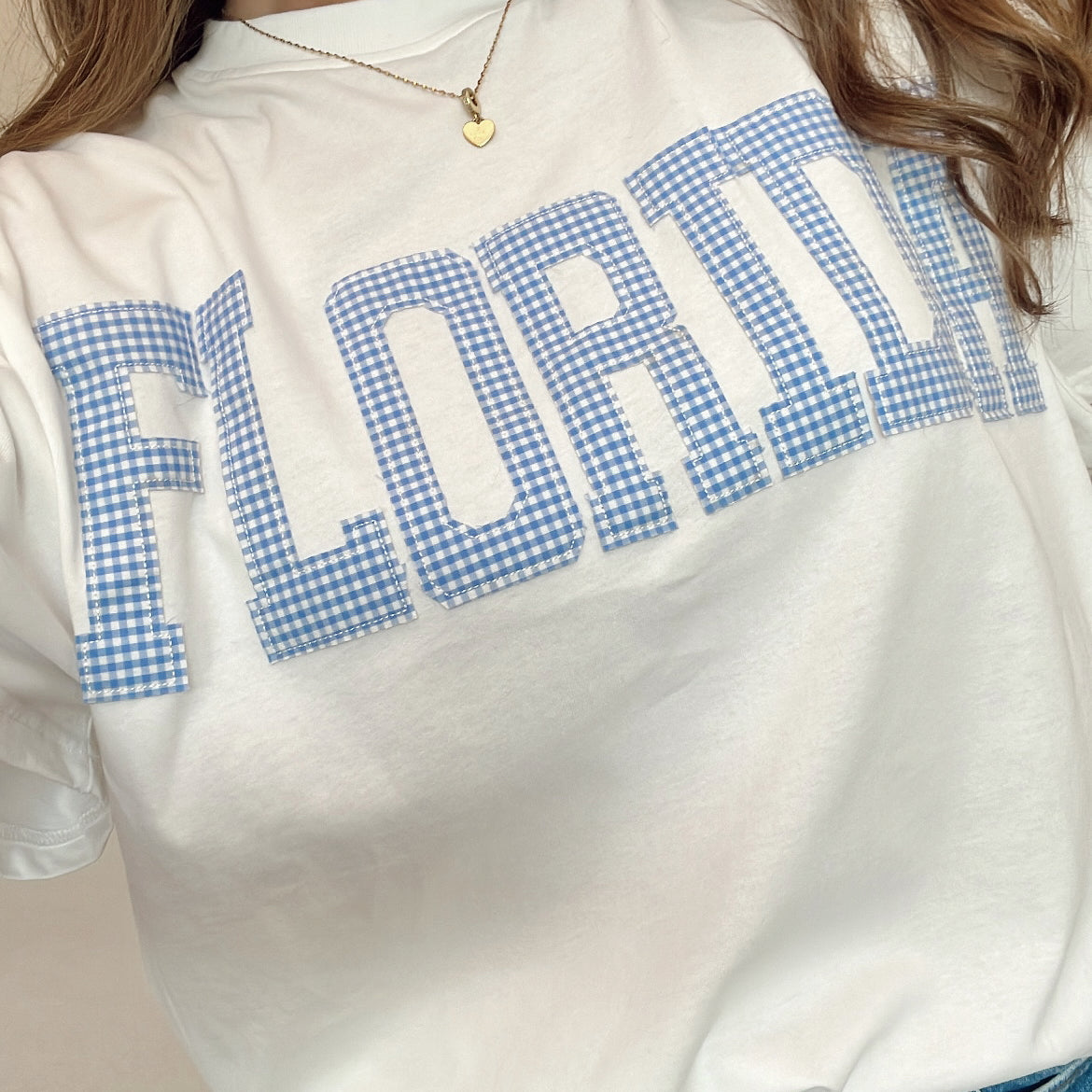 'Florida' Patchwork Tee