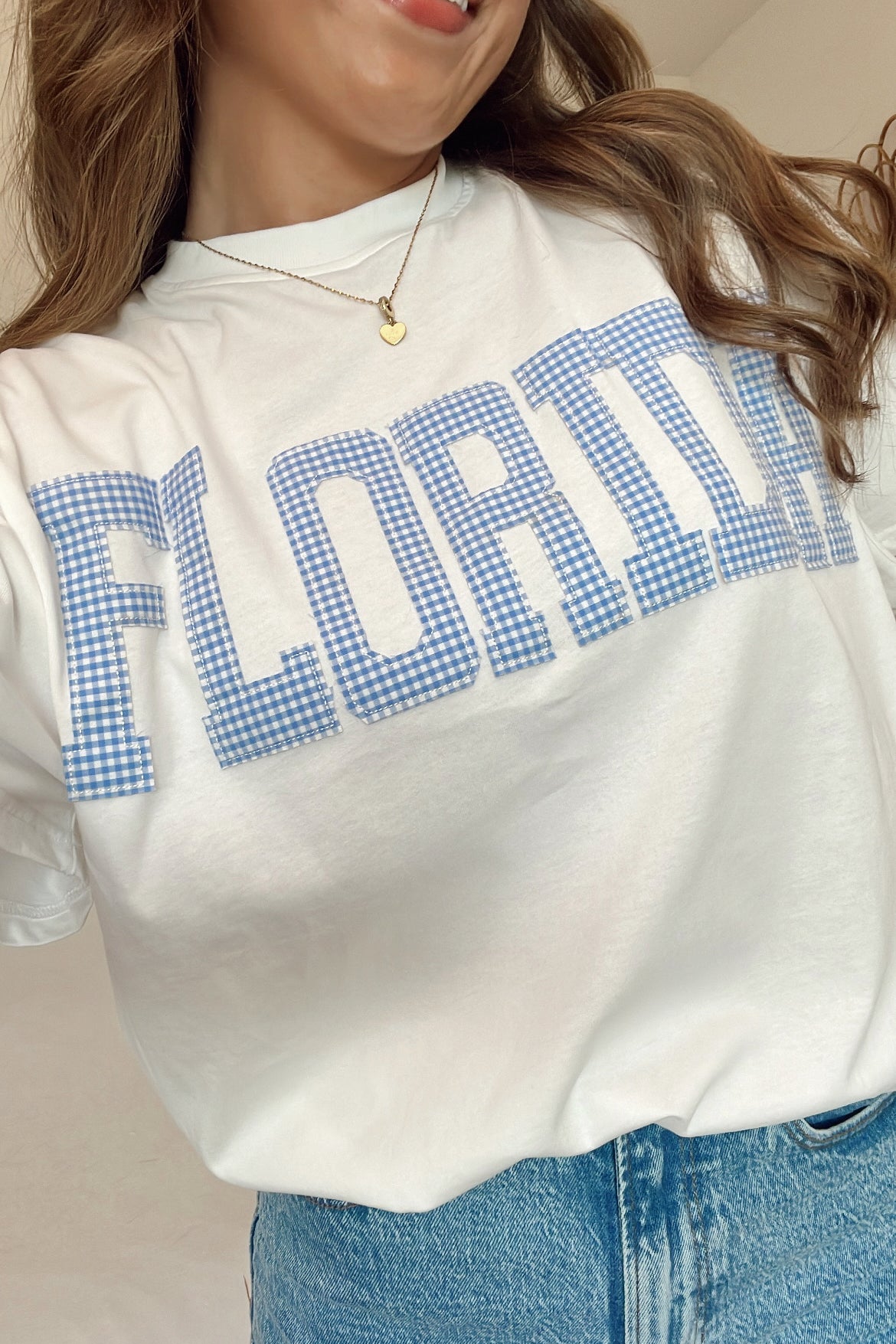 'Florida' Patchwork Tee