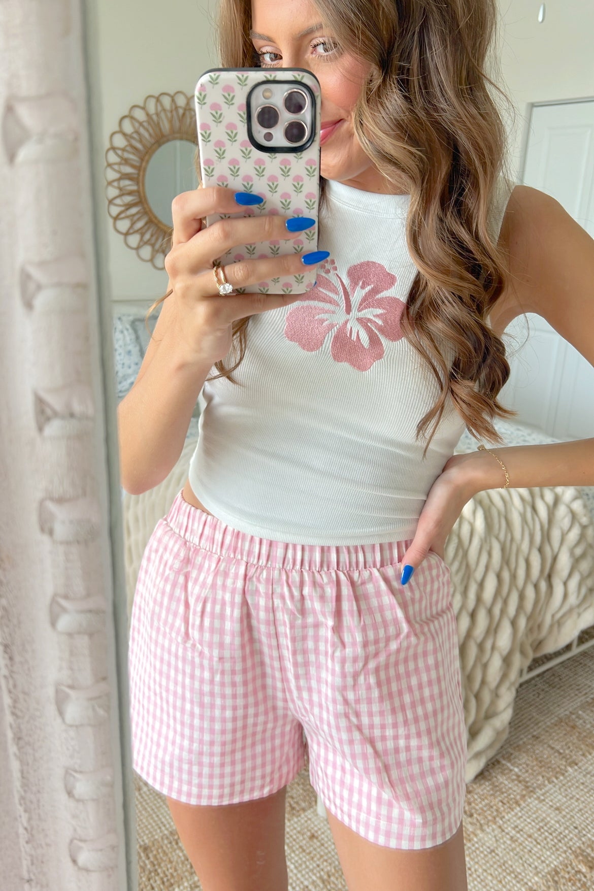 Cami Boxer Short - Pink